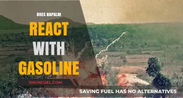 Exploring Chemical Reactions: Napalm and Gasoline Interaction
