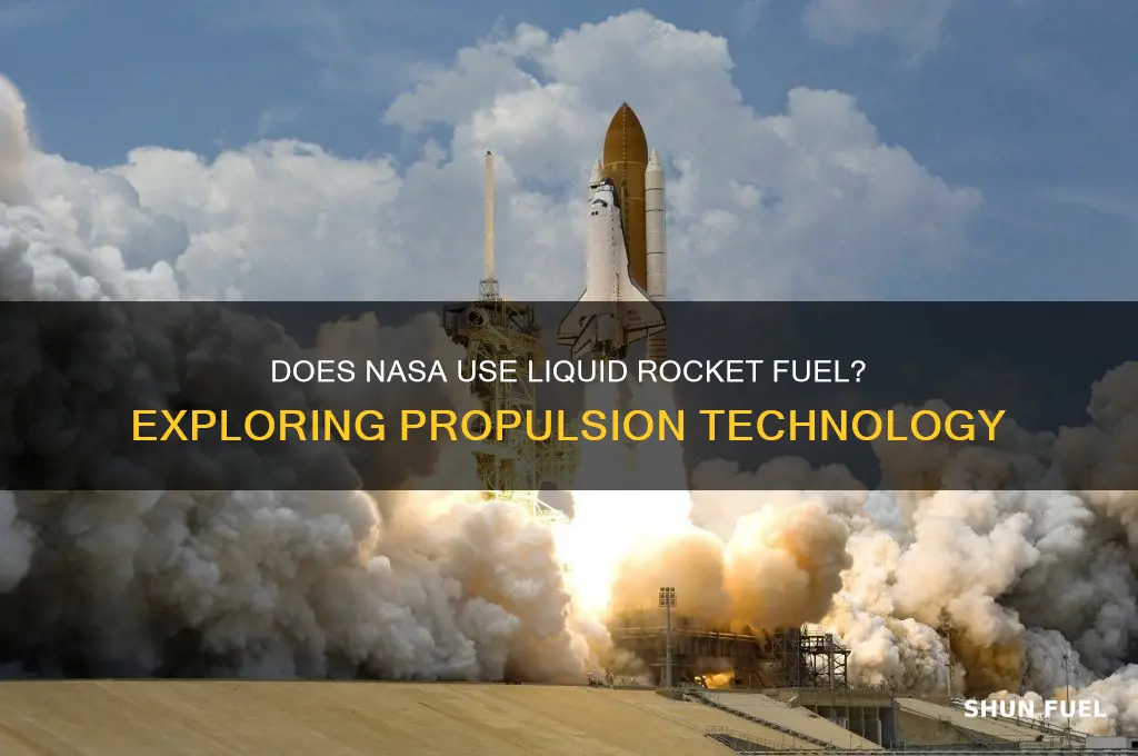 does nasa use liquid rocket fuel
