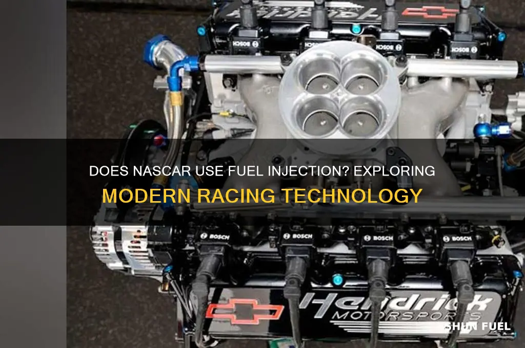 does nascar have fuel injection