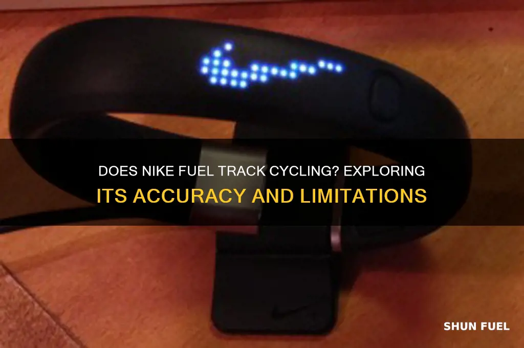 does nike fuel track cycling