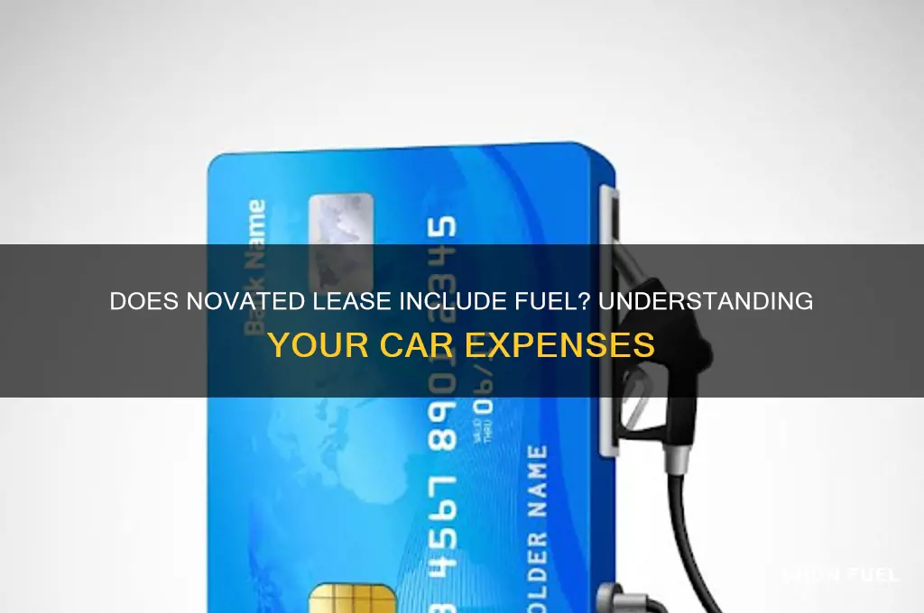 does novated lease include fuel