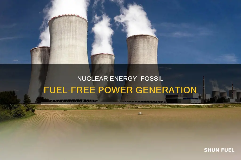 does nuclear emit fossil fuels