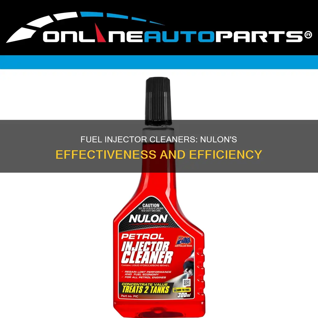does nulon fuel injector cleaner work