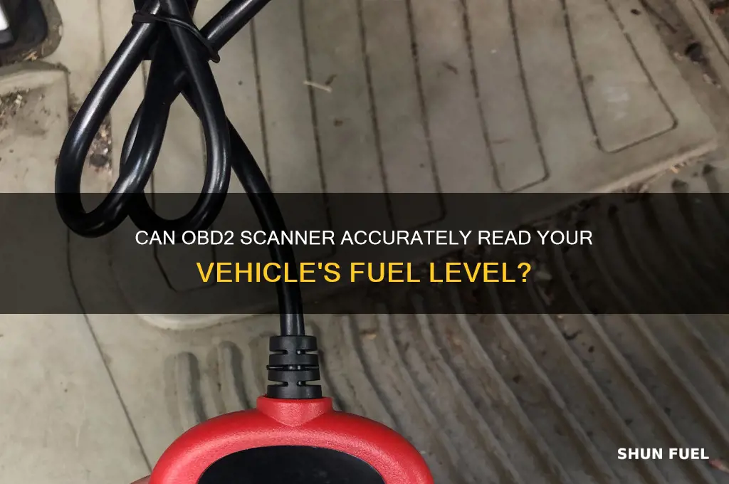 does obd2 read fuel level