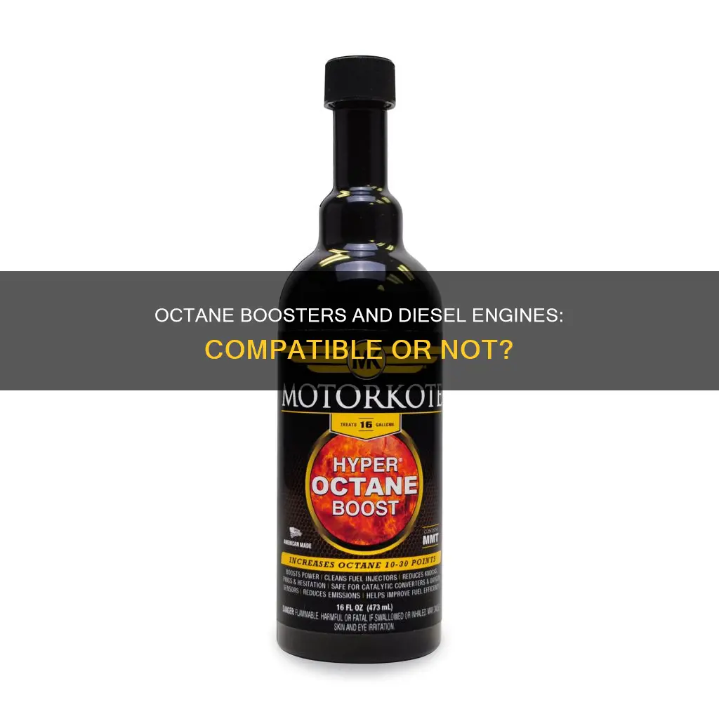 does octane booster go in diesel fuel