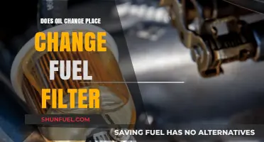 Oil Change Places: Fuel Filter Replacement?