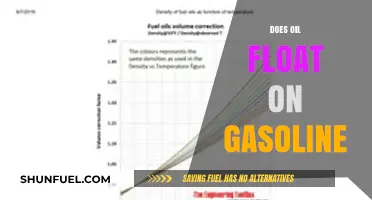 Exploring the Density Dynamics: Does Oil Float on Gasoline?