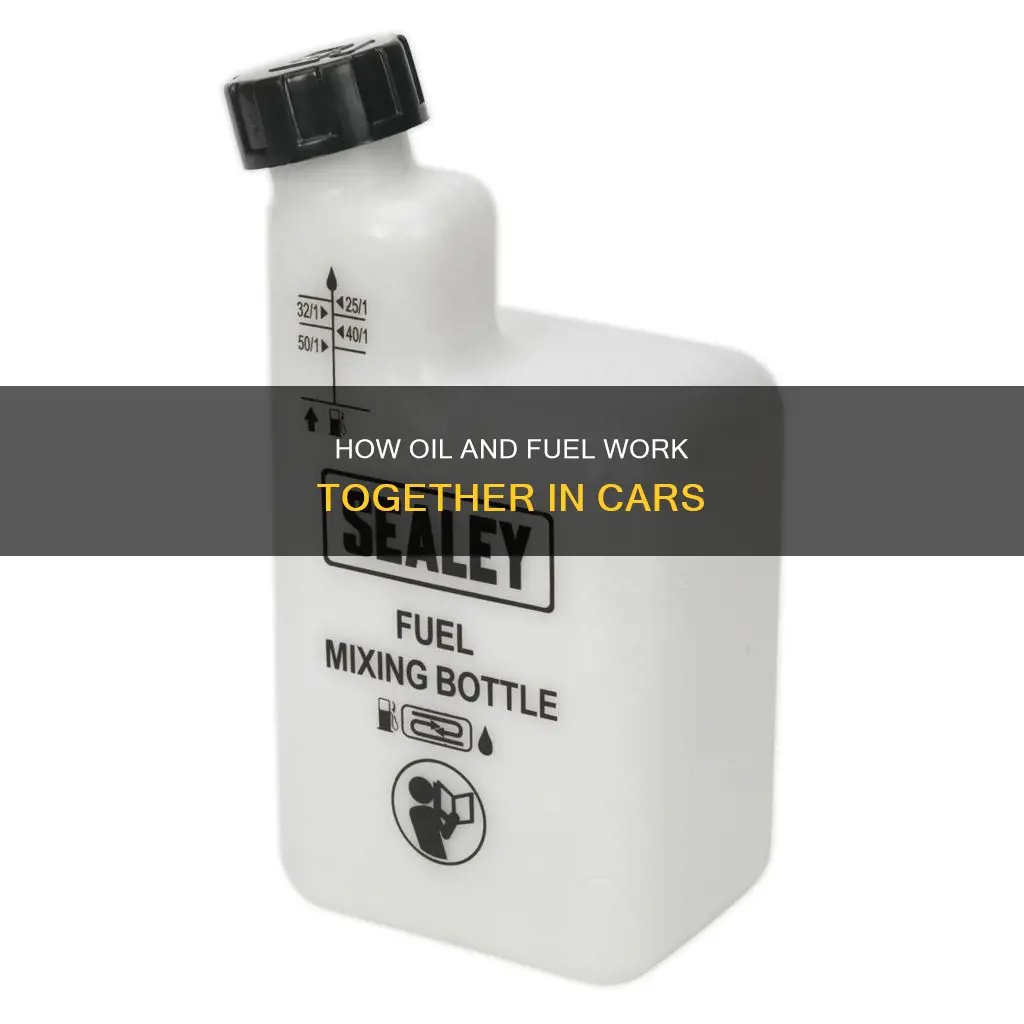 does oil go into the fuel of a car