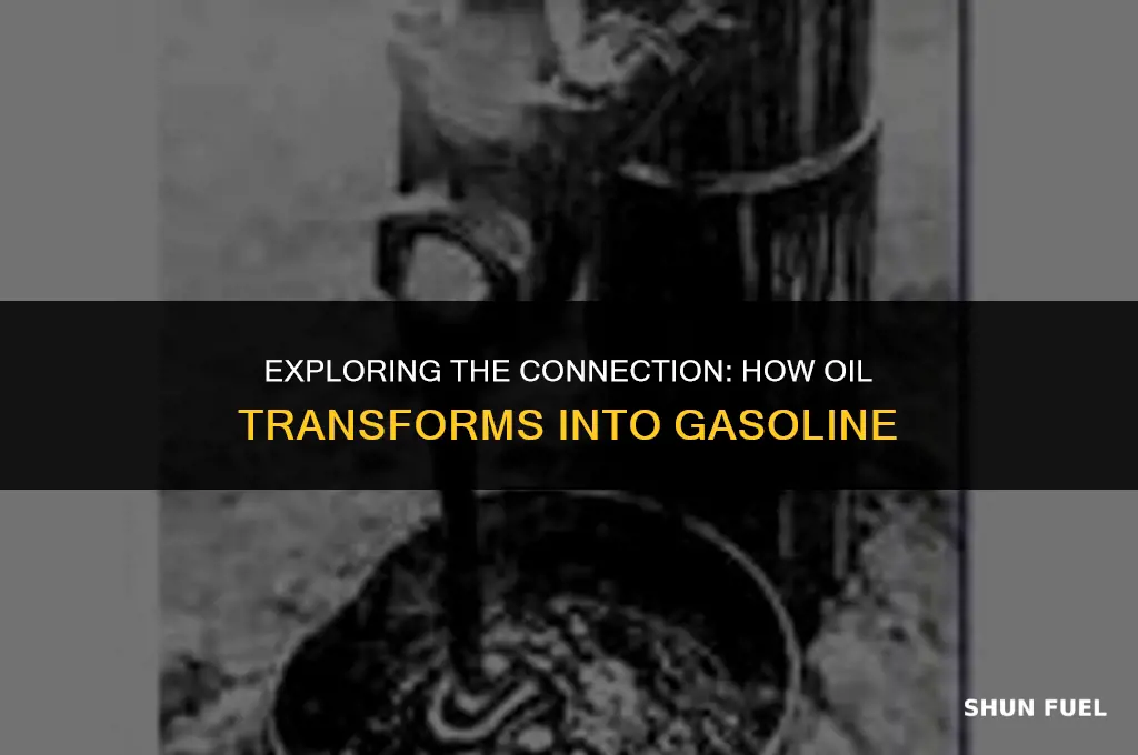 does oil make gasoline