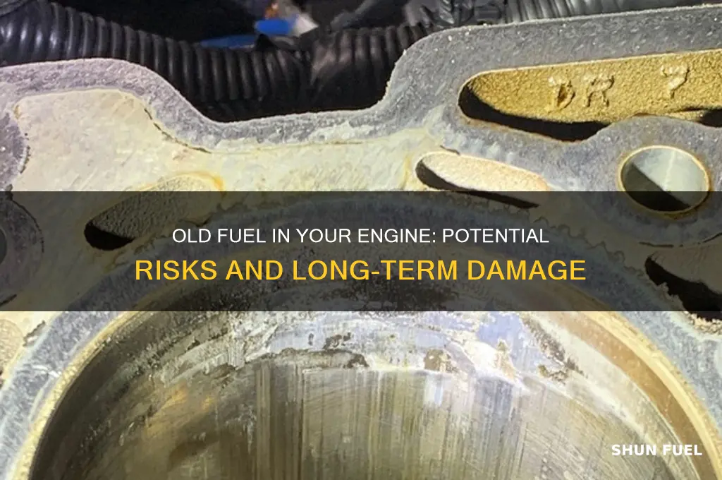 does old fuel damage engine
