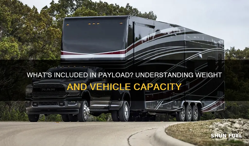does payload include driver and fuel tank