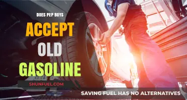 Can You Recycle Old Gasoline at Pep Boys?