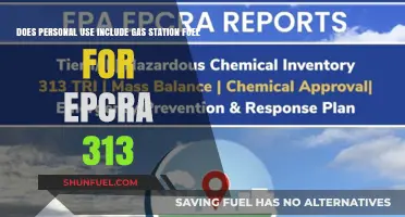 Does Personal Use of Gas Station Fuel Trigger EPCRA 313 Reporting?