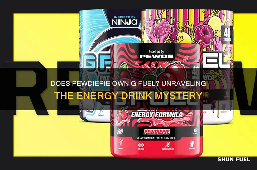 does pewdiepie own g fuel