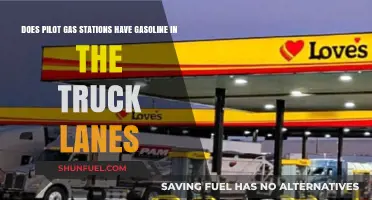 Convenience on the Go: Pilot Gas Stations' Truck Lane Gasoline Availability