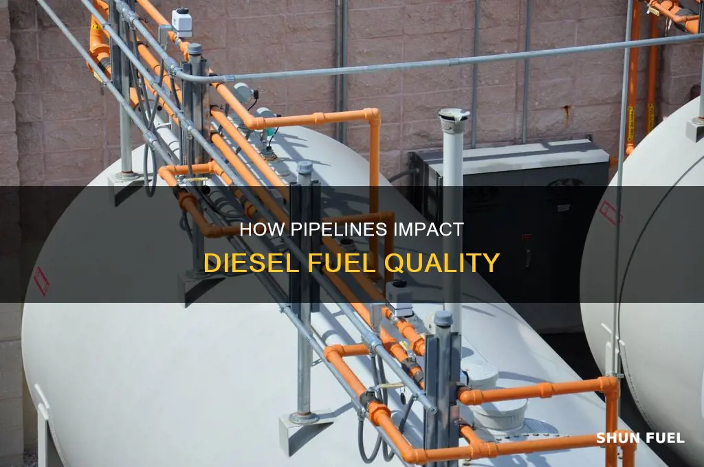 does pipeline affect diesel fuel