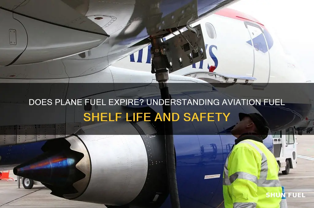 does plane fuel expire