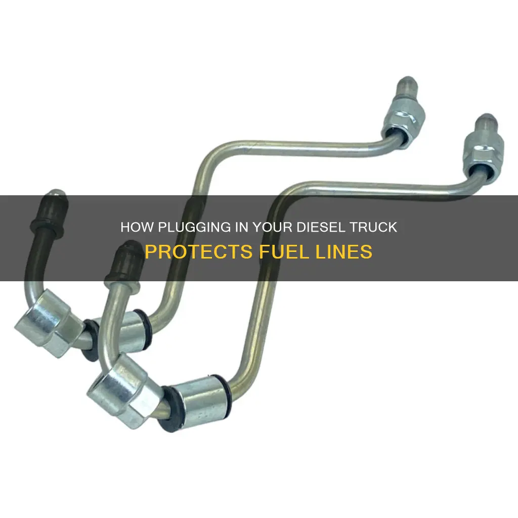 does pluging in diesel truck help fuel lines