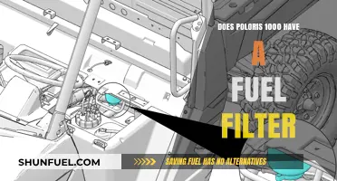 Polaris 1000: Where's the Fuel Filter?
