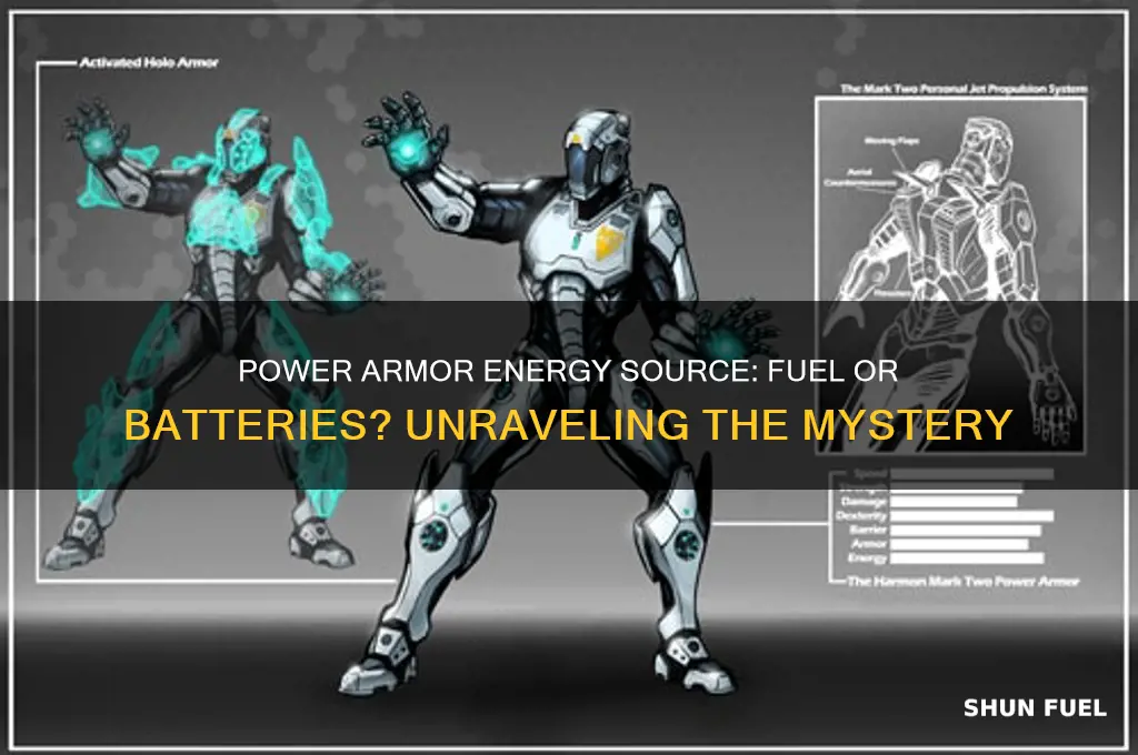 does power armor use fuel or batturys