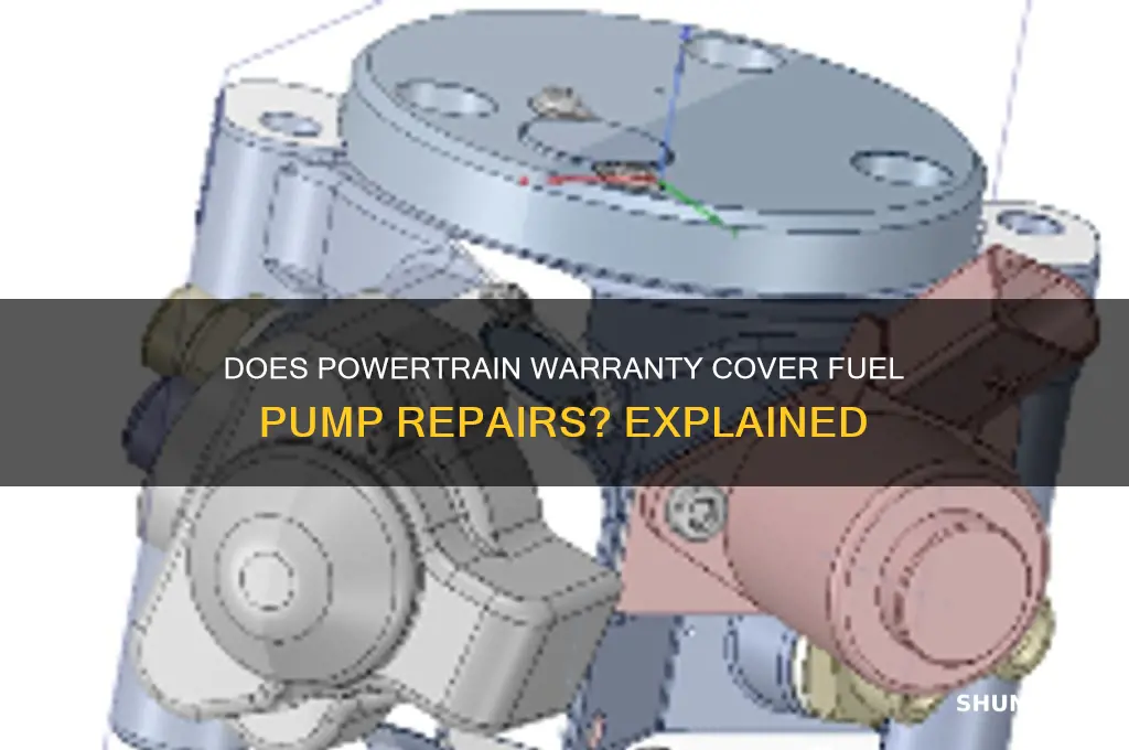 does powertrain cover fuel pump