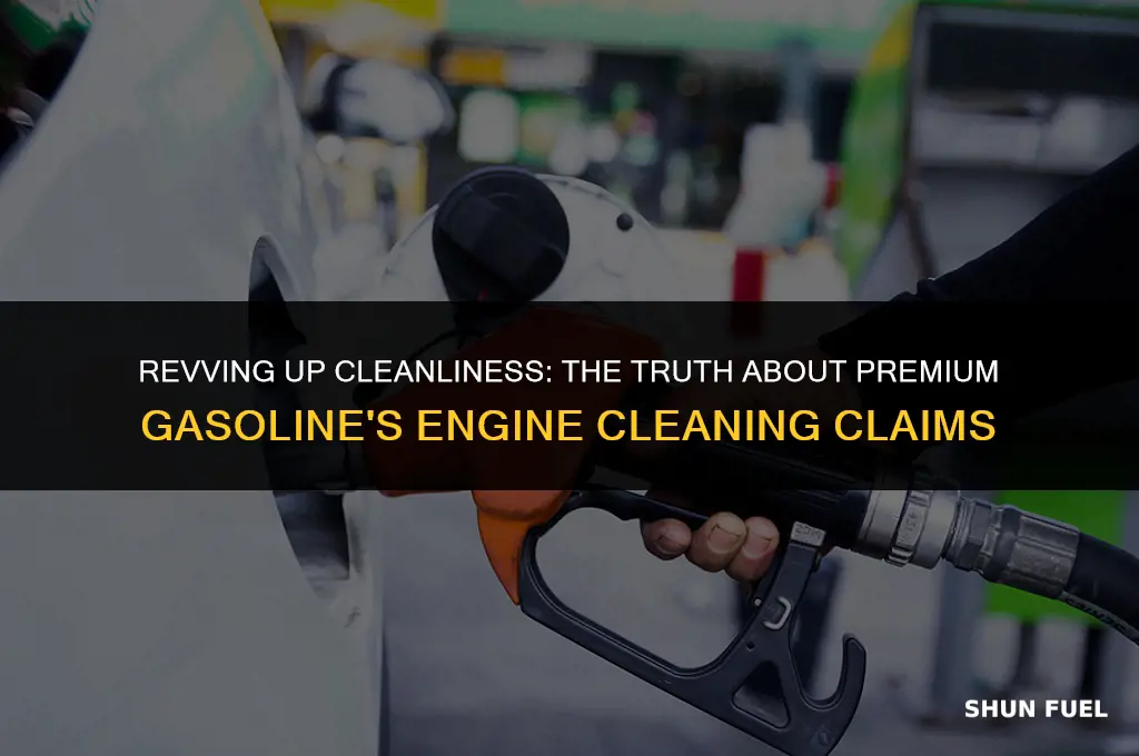 does premium gasoline clean your engine better