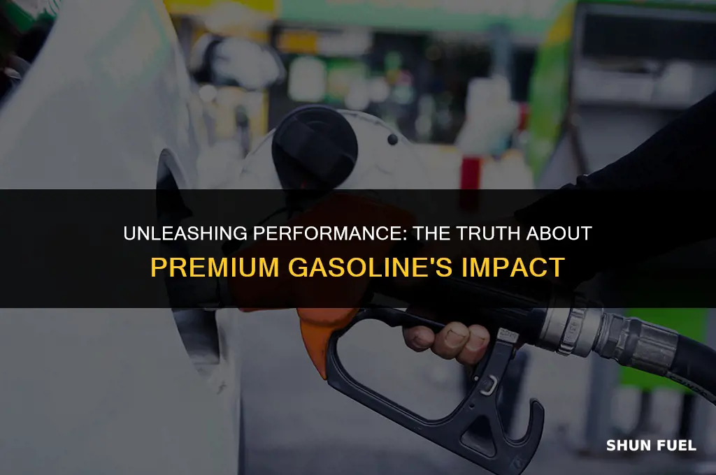 does premium gasoline make a difference