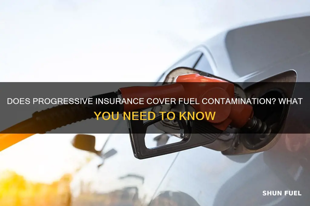 does progressive cover fuel contamination