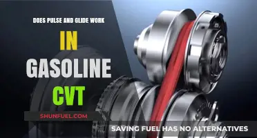 Exploring Pulse and Glide Efficiency in Gasoline CVT Vehicles