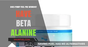 Pump Fuel Pre-Workout: Does It Contain Beta-Alanine?