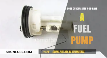 Quadmaster 500 Fuel Pump: Does It Come Equipped?