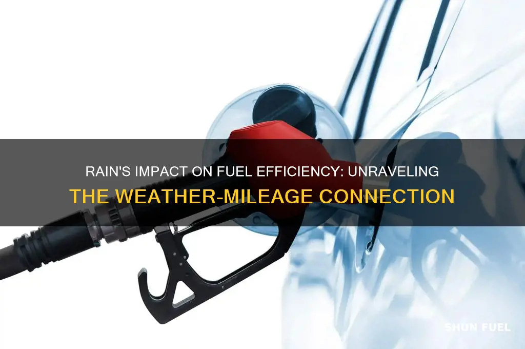 does rain affect fuel economy