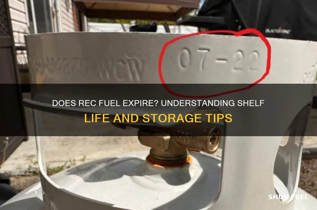 does rec fuel go bad