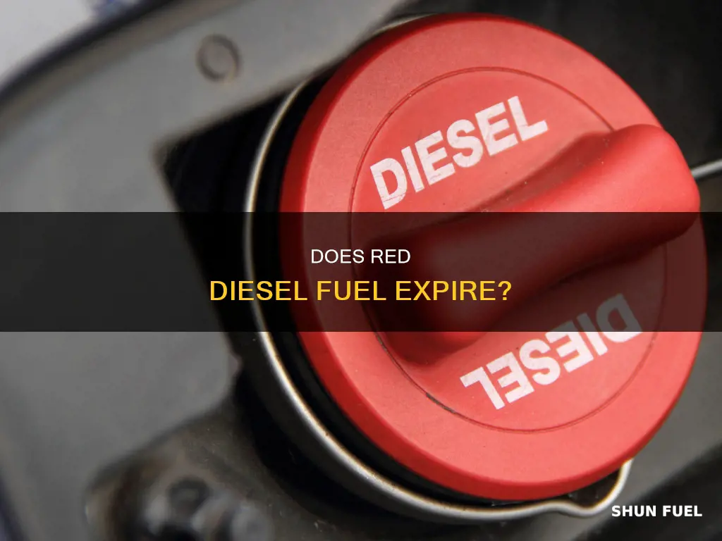 does red diesel fuel go bad