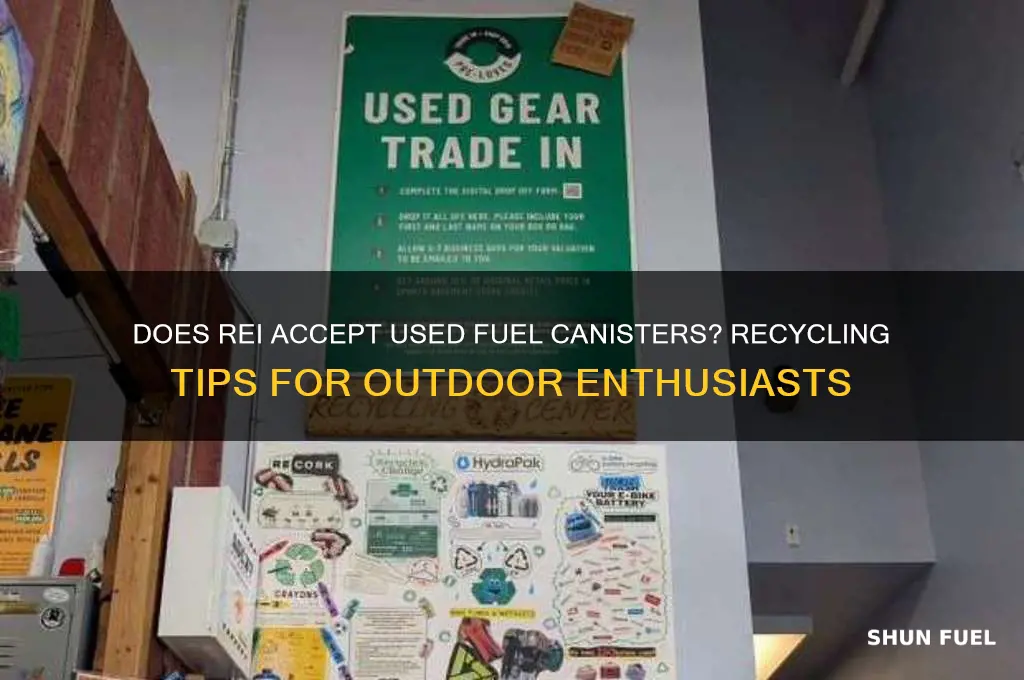 does rei take used fuel canisters