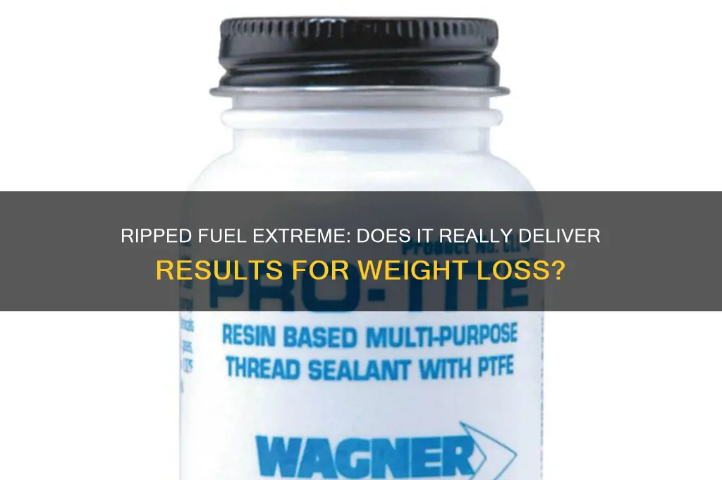 does ripped fuel extreme work