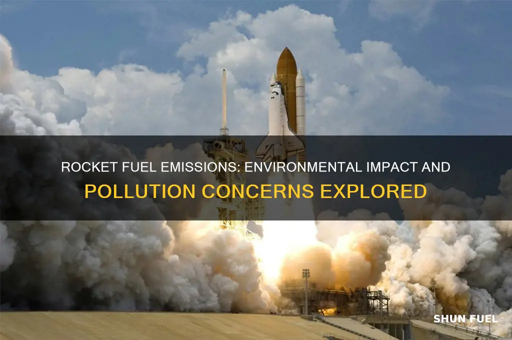 does rocket fuel cause pollution