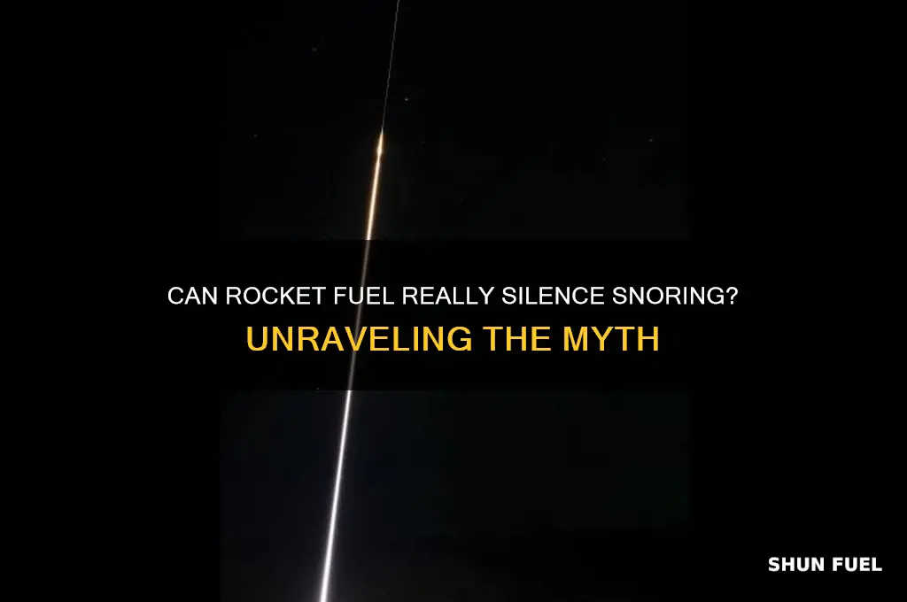 does rocket fuel stop snoring