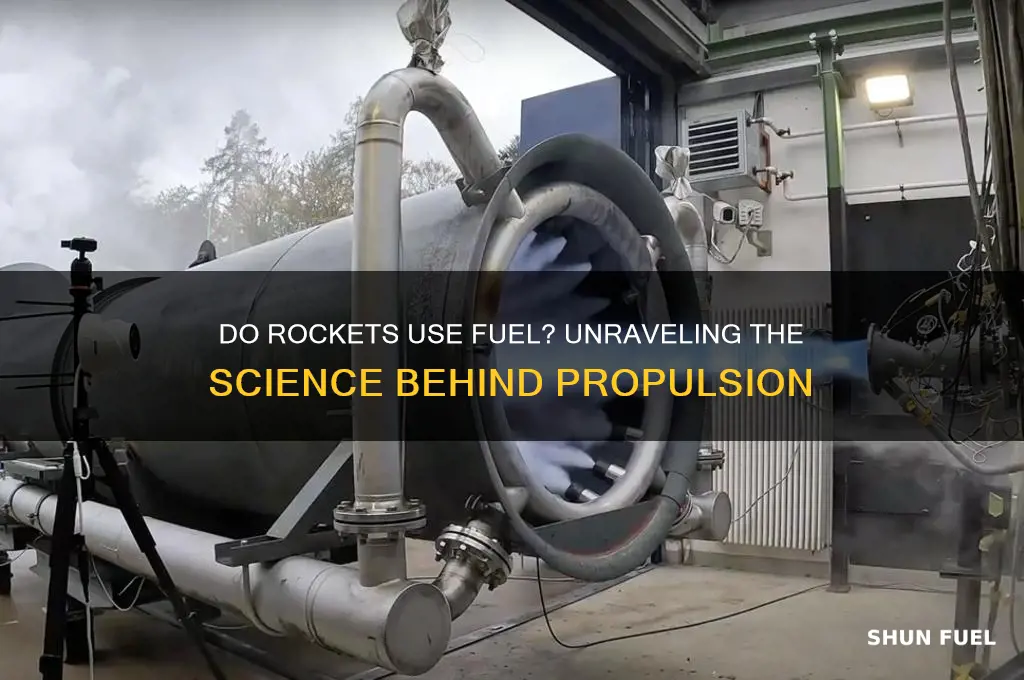 does rocket use fuel