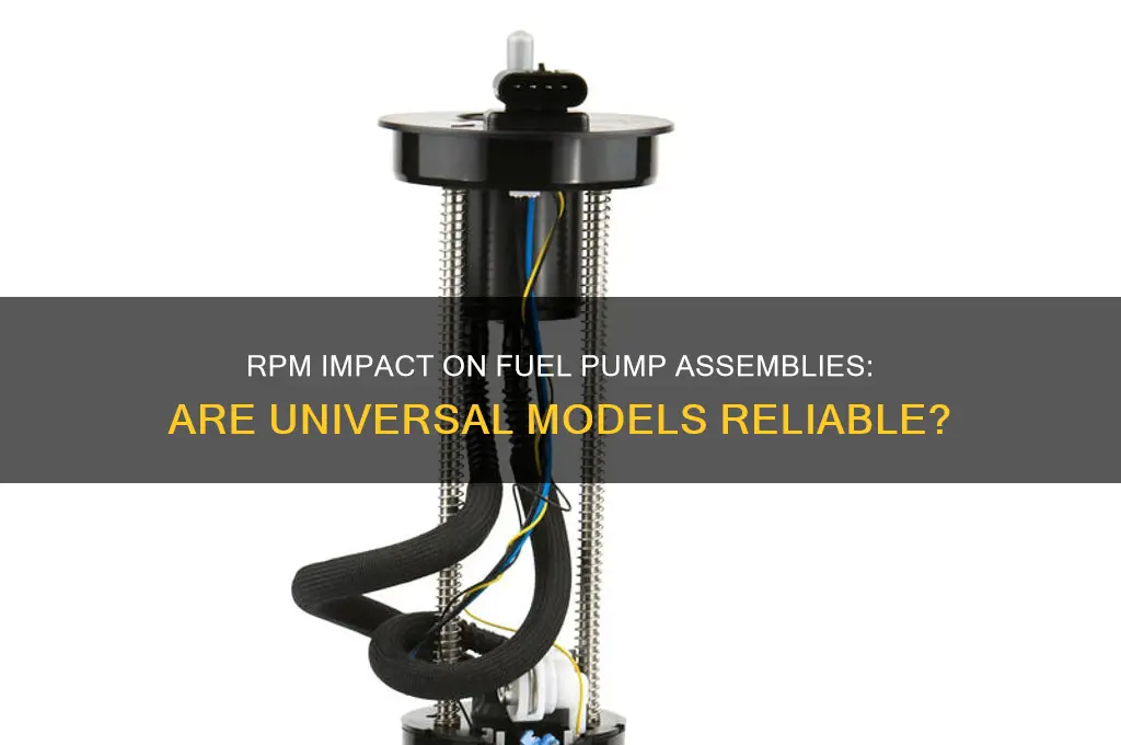does rpm speed fuel pump assemblies sold everywhere