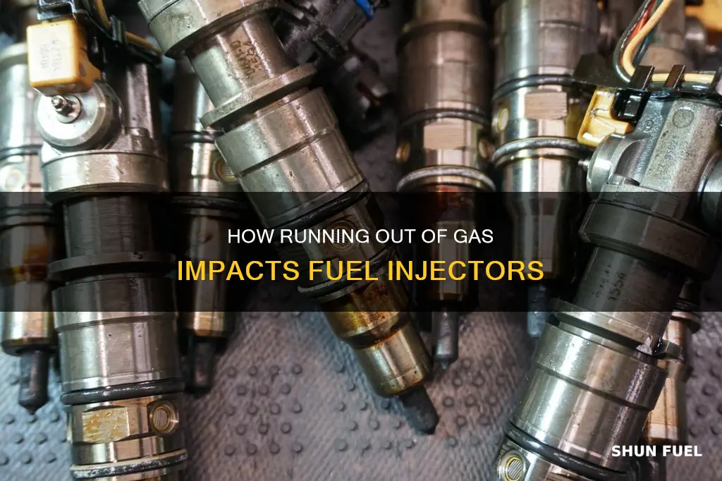 does running out of gas damage fuel injectors