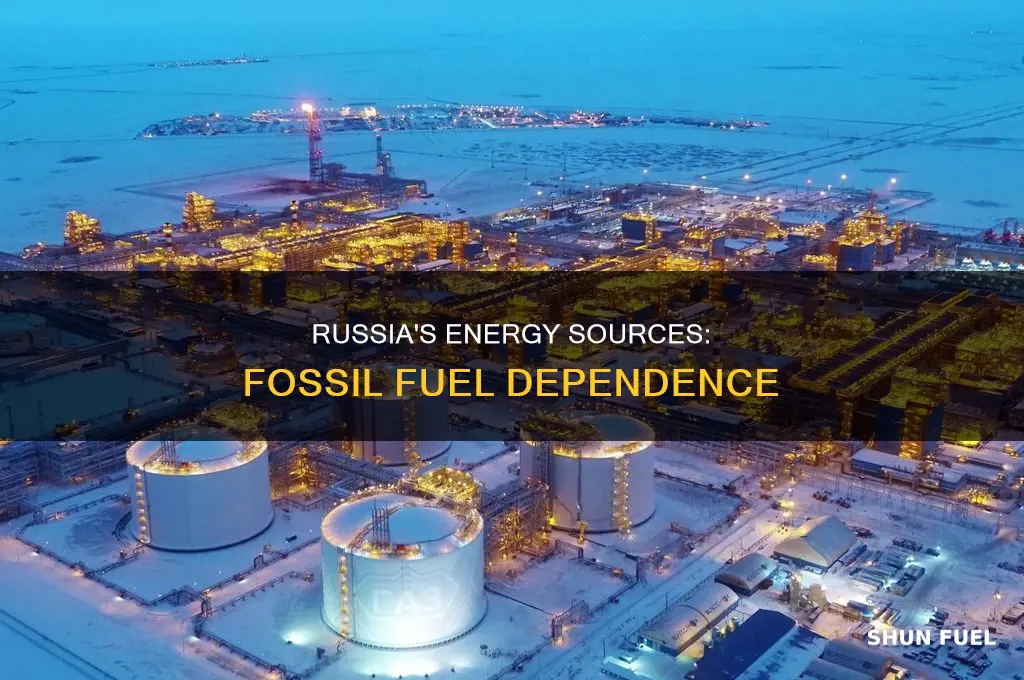 does russia use fossil fuels