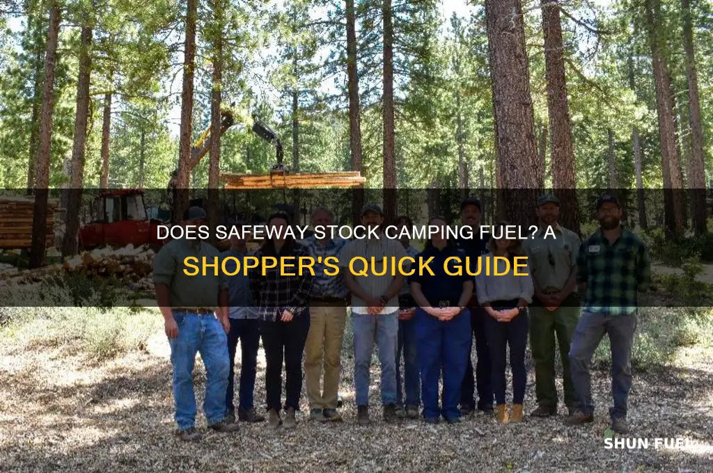 does safeway carry camping fuel