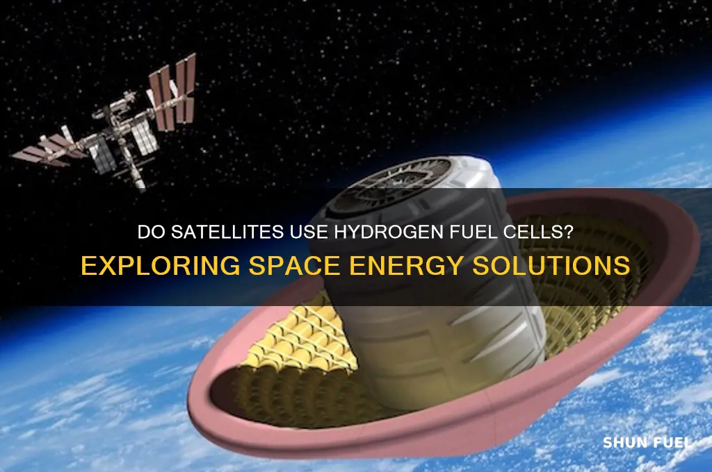 does satellites use hydrogen fuel cells