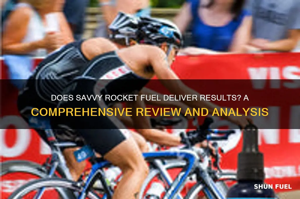 does savvy rocket fuel work