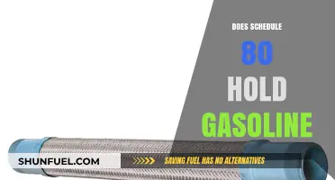Exploring the Compatibility of Schedule 80 with Gasoline Storage