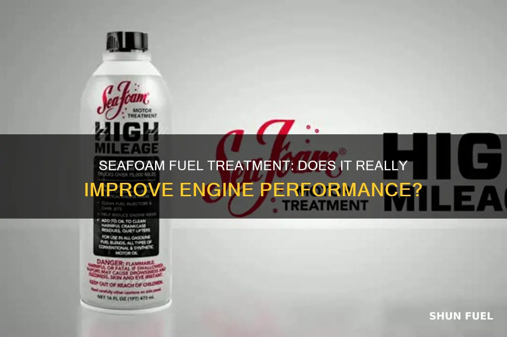 does seafoam fuel treatment work