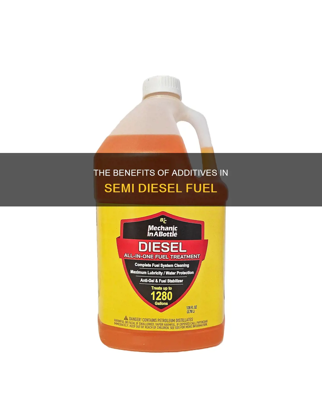 does semi diesel fuel need additives