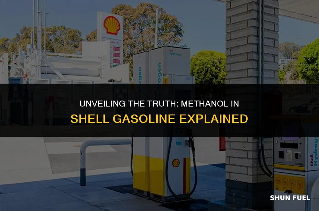 does shell gasoline contain methanol