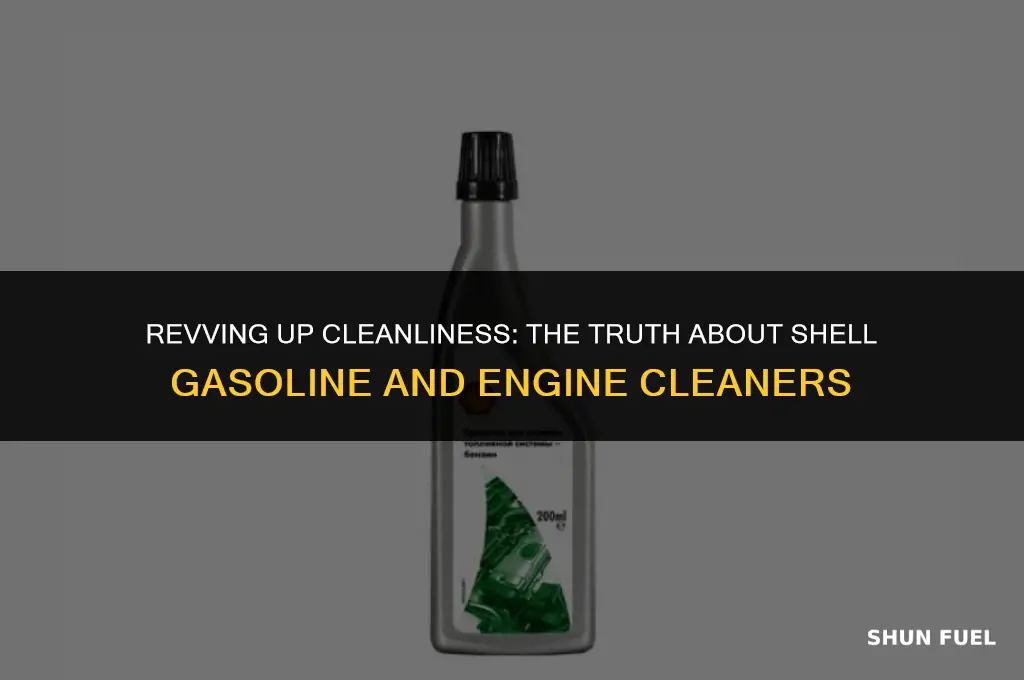 does shell gasoline include emgine cleaner